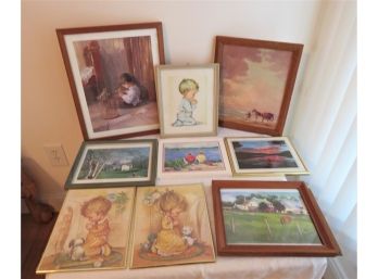 Variety Of Artwork Children