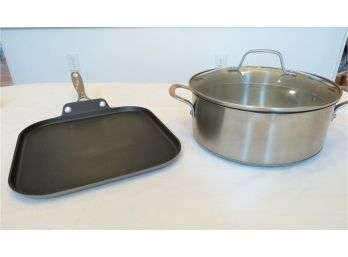 Calphalon Pasta Pot And Griddle Pan