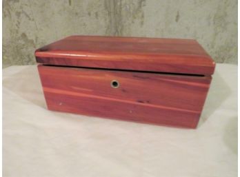 Vintage Sears Lane Furniture Wood Cedar Trinket Jewelry Box