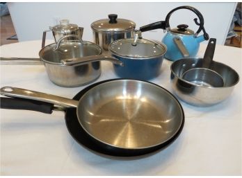 Variety Of Pots And Pans Faberware Revere