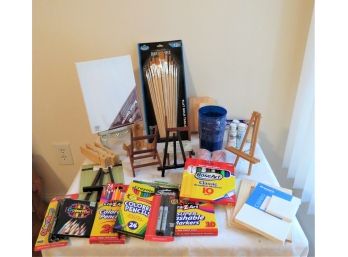 Artist Supplies Paints Brushes Easels