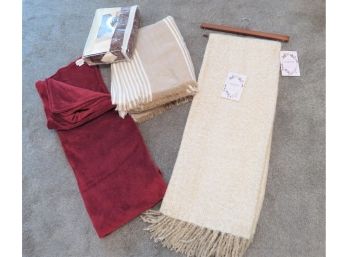 Assorted Blankets And Throws