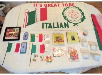 Fun Lot Of Italian Interest Collectibles