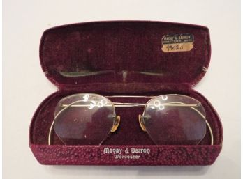 Antique 12k Gold Filled Eyeglasses