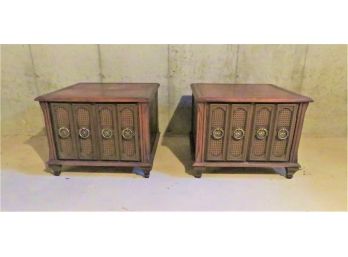 Vintage Pair Of MCM Mersman Side End Tables