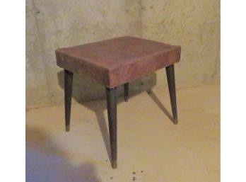 Vintage MCM Velsco Stool Ottoman