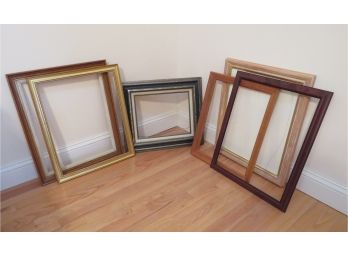 Vintage Wood Art Frames Gold Mexico