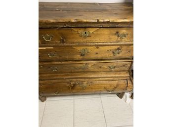 Antique Interesting Design  Pine Dresser