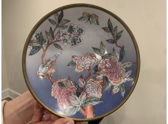 Beautiful Chinese Floral Plate