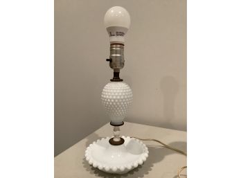 349, Milk Glass Lamp