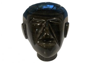 291, Black Onyx Head Figurine