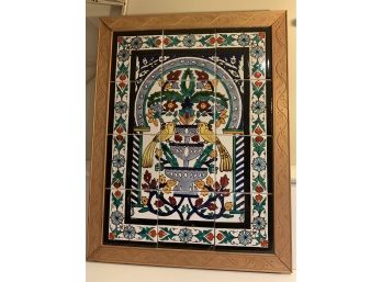 Framed Tile Mosaic BBR Goldjasen