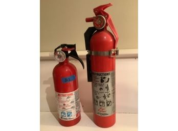 313, Two Fire Extinguishers BC