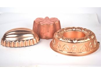 A Trio Of Kitchen Molds