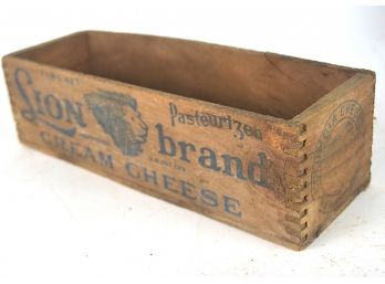 Three Antique Advertising Cheese Boxes; Columbia
