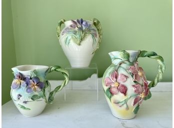 Lark Elizabeth Rodrigues Pottery Pitchers & Vase