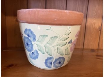 Painted Flower Pot