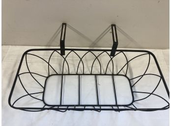 All Metal Flower Basket For Window Or Deck