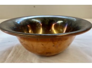 Vintage And Cool Copper Bowl