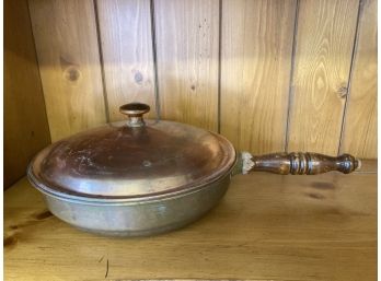 Copper Frying Pan 10'