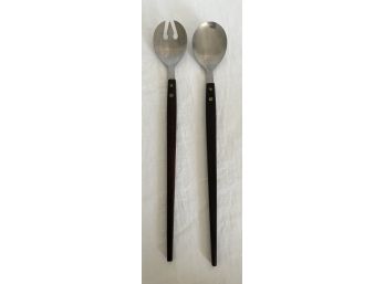 MCM Wood Handled Stainless Steel Set Japan