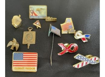 Lot Of Olympic & USA Pins