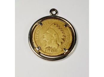 Indian Head Coin Pendant