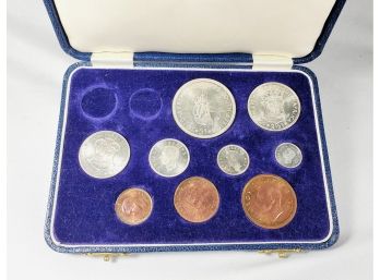 RARE 1952 South African Proof Set  Minus 2 Gold Coins