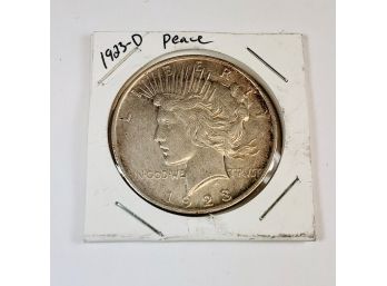 1923-D Peace Dollar