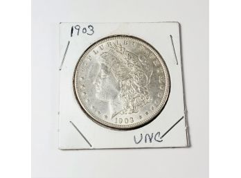 1903 Morgan Dollar (better Year) Silver UNC