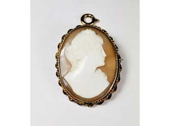 Vintage Cameo Pin/pendant