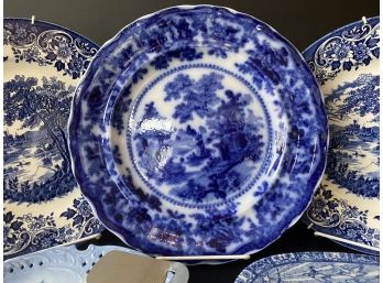 Antique, Vintage & Contemporary Blue & White Plate Collection