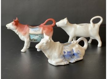 More Vintage Cow Pitchers!