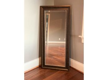 A Nicely Framed Beveled Mirror