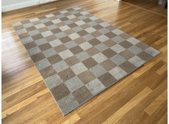 Contemporary Karastan Wool 'Almont' Area Rug With Felted, Non-Slip Pad, 1 Of 2