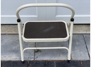 A Small Folding Step Stool