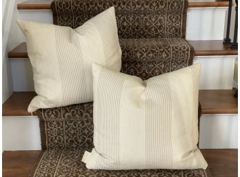 A Pair Of Down Throw Pillows, Domain