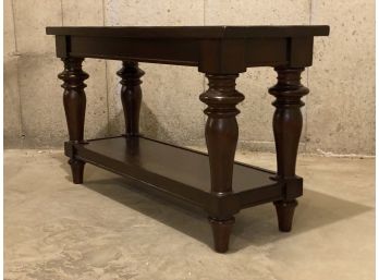 Pottery Barn Montego Console Table, Espresso Finish