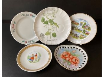 Collectible Vintage Plate Assortment