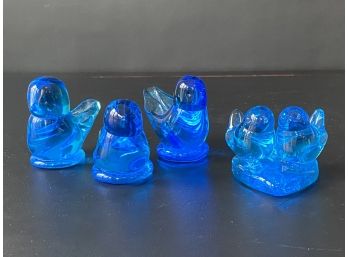 More Art Glass Birds Of Happiness, Plus Love Birds