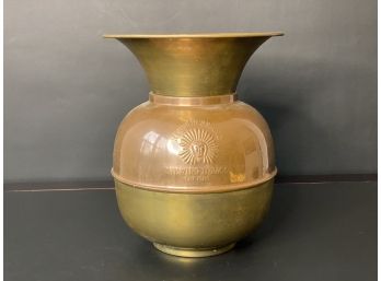 Vintage Copper & Brass Spittoon