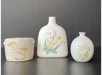 A Lovely Collection Of Vintage Pottery, Featuring  Vingtage Rorstrand, Sweden