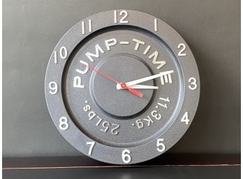 Pump-Time Gym Clock