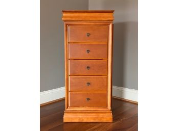 A Beautiful Well-Designed Lingerie/Jewelry Tall Chest, Powell Furniture