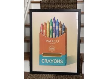 Sheryl Chapman, Waxco Crayons, Pop Art Print For Pottery Barn