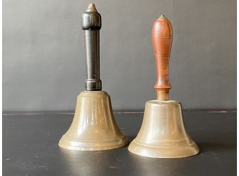 A Pair Of Vintage Hand Bells