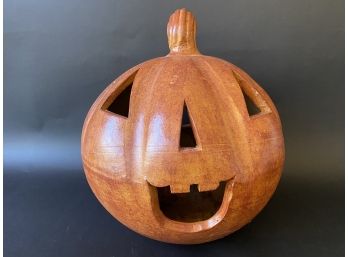 Large Ceramic Jack-O'-Lantern, Mexico