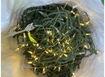 Classic White Holiday Light Strands