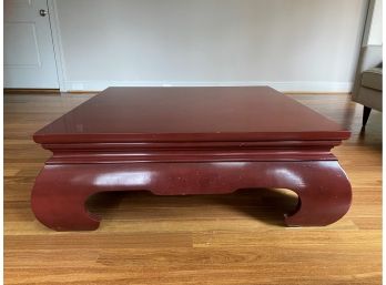 Stylish Vintage Asian Coffee Table, Baker Furniture