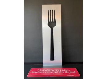 Modern & Humorous Kitchen Art